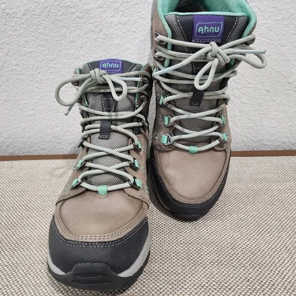 Ahnu Shoes Ahnu By Teva Sn 19200 Event Waterproof Hiking Boots Vibram Suede Wsize 55 Poshmark
